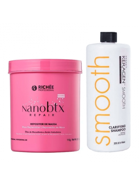 Набор ботокса Nano Botox Richеe Repair для волос, 2х1000 мл (заводские)