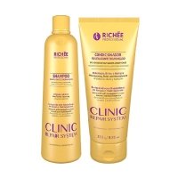 Набір для домашнього догляду за волоссям Richee Clinic Repair System (шампунь + кондиціонер)
