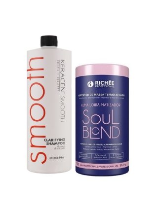 Набір бoтoкcу для волосся Richee Soul Blond, 50/100 г (розлив)