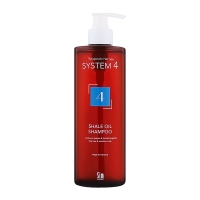 Шампунь Sim Sensitive System 4 №4 Shale Oil Shampoo для жирных волос и чувствительной кожи головы, 500 мл