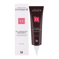 Маска-пилинг Sim Sensitive System 4 "O" Oil Cure Scalp Treatment для глубокой очистки кожи головы, 150 мл
