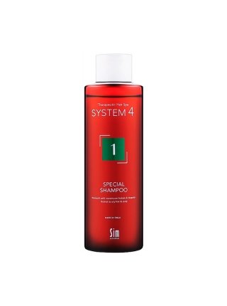 Шампунь Sim Sensitive System 4 №1 Special Shampoo для нормального і схильного до жирності волосся, 250 мл