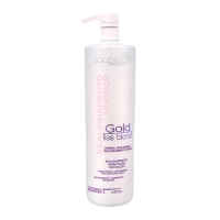 Кератин SoupleLiss Gold Liss Blond для выпрямления блонда с антижелтым эффектом, 1000 мл (заводская)