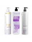 Набір кератину SoupleLiss Gold Liss Blond для випрямлення волосся з антитжовтим ефектом, 3х200 г (розлив)