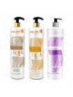 Набор кератина SoupleLiss Gold Liss с шампунем и финишной маской, 3х50 г (разлив)
