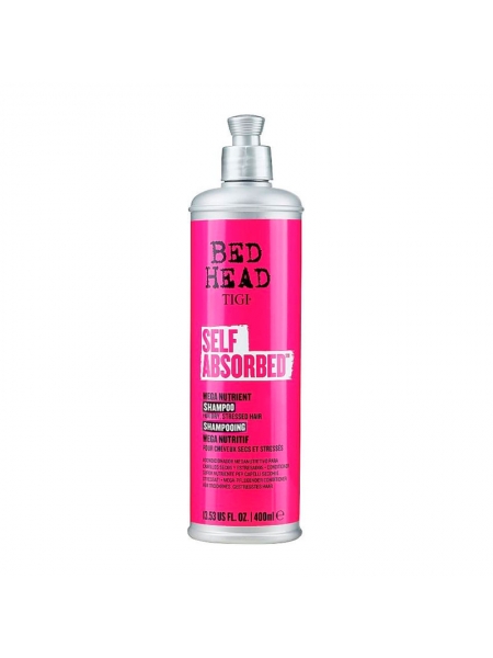 Живильний шампунь Tigi Bed Head Self Absorbed Mega Nutrient Shampoo для сухого та ламкого волосся, 400 мл