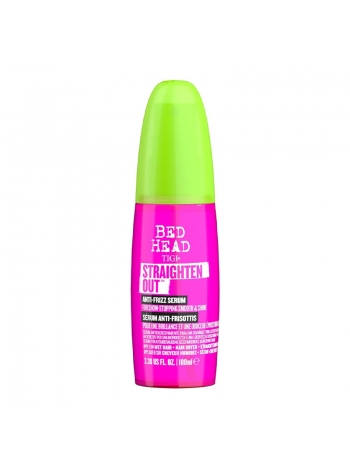 Сыворотка TiGi Bed Head Straighten Out Anti Frizz Serum для выравнивания, блеска и шелковистости волос, 100 ml