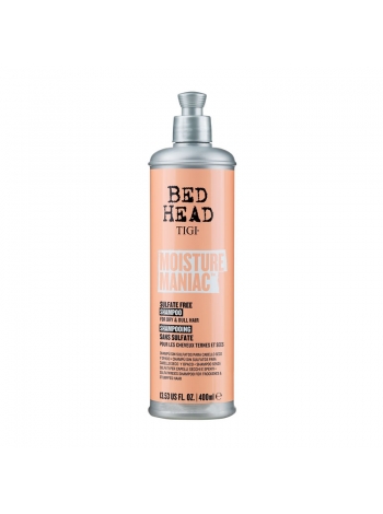 Увлажняющий шампунь Tigi Bed Head Moisture Maniac Shampoo бессульфатный для сухих волос 400 мл