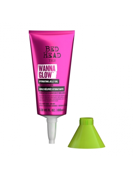 Зволожуюча желеподібна олія Tigi Bed Head Wanna Glow Hydrating Jelly Oil для сяючого гладкого волосся, 100 мл