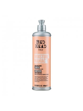 Зволожуючий шампунь Tigi Bed Head Moisture Maniac Shampoo безсульфатний для сухого волосся 400 мл