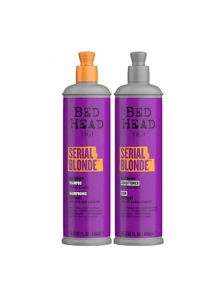 Набор TiGi Bed Head Serial Blonde шампунь и кондиционер для блондинок 2х400 мл
