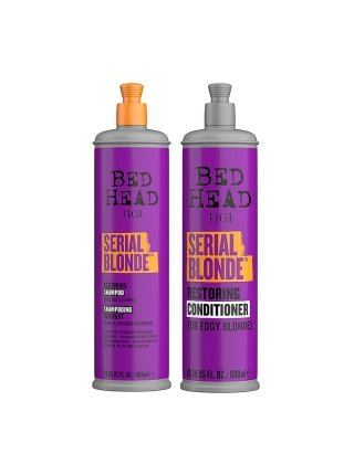  Набор TiGi Bed Head Serial Blonde шампунь и кондиционер для блондинок 2х400 мл