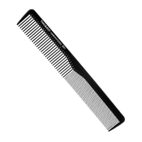 Комбінований гребінь-планка Toni&Guy Carbon Antistatic 0811 для стрижки чорний 180 мм