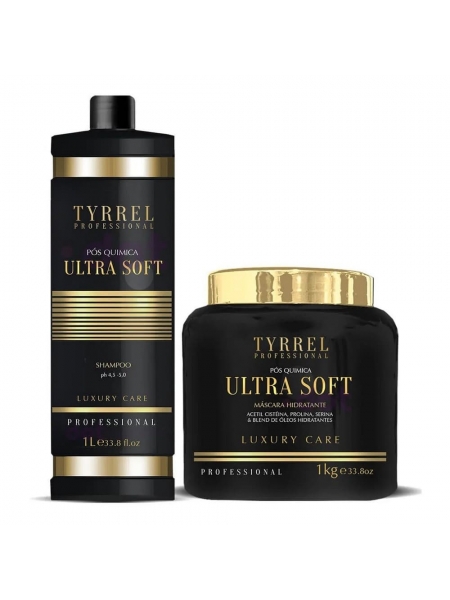 Набор для восстановления поврежденных волос Tyrrel Hidratante Ultra Soft 2*1000 мл