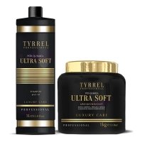 Набор для восстановления поврежденных волос Tyrrel Hidratante Ultra Soft 2*1000 мл