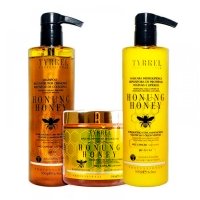 Набор Tyrrel Honung Honey для коллагеновой реконструкции поврежденных волос, 3х100 г (разлив)