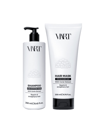 Набір VIART DUO with Caviar Extract шампунь і маска для відновлення і розгладжування волосся, 250+200 мл