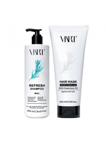 Набір проти випадіння VIART DUO with Rosemary Oil шампунь і маска для для сухого і нормального волосся, 250+200 мл