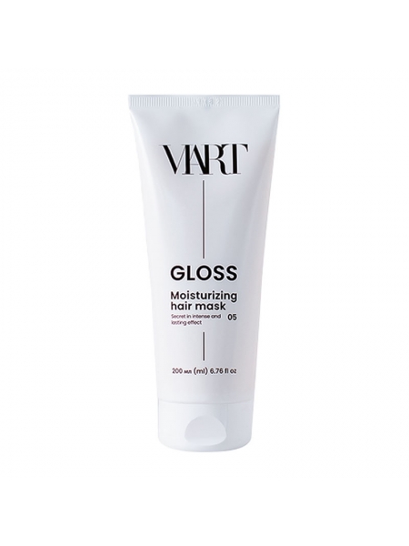 Кератиновая маска Viart Hair Mask Gloss для глубокого увлажнения волос, 200 мл