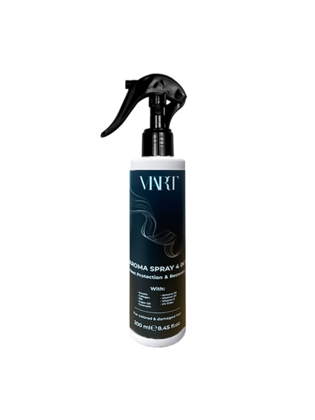 Незмивний арома спрей Viart Leave-in Aroma Spray 4 in 1 для термозахисту волосся  4 в 1, 200 мл