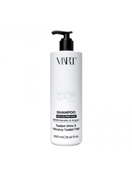 Кератиновый шампунь VIART Shampoo with Keratin & Argan Oil для окрашенных волос, 250 мл