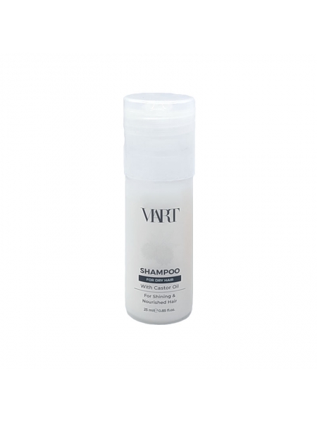 Шампунь VIART Shampoo with Castor Oil для блеска и увлажнения сухих волос, пробник 25 мл