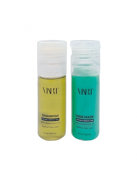 Набор против выпадения VIART DUO with Rosemary Oil шампунь и маска для сухих и нормальных волос, пробники 2x25 мл