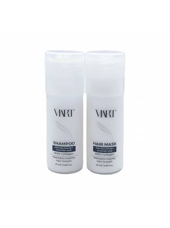 Набор VIART DUO with Collagen шампунь и маска для легкого расчесывания поврежденных волос, пробники 2x25 мл