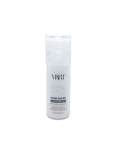 Кератинова маска VIART Hair Mask with Keratin & Argan Oil для фарбованого волосся, пробник 25 мл