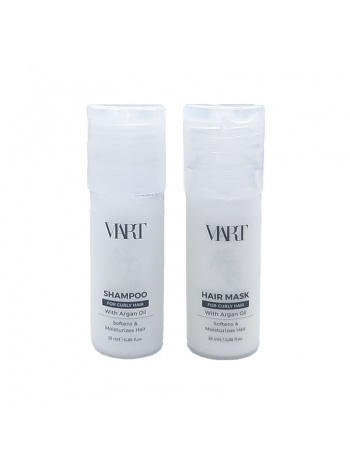 Набір VIART DUO with Argan Oil зволожуючі шампунь і маска для кучерявого волосся, пробники 2x25 мл