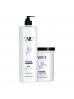 Набір VIART DUO with Hyaluronic Acid шампунь і маска для відновлення та об'єму тонкого волосся, 2х1000 мл