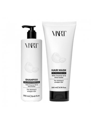 Набір VIART DUO with Coconut Oil & Shea Butter шампунь і маска для розгладжування та блиску волосся, 250/200 мл
