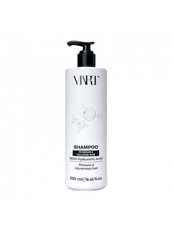 Шампунь VIART Shampoo with Hyaluronic Acid для відновлення та об'єму тонкого волосся, 250 мл