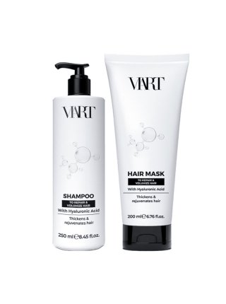 Набор VIART DUO with Hyaluronic Acid шампунь и маска для восстановления и объема тонких волос, 250+200 мл