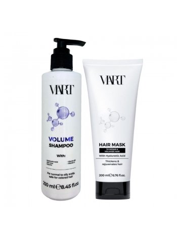 Набор VIART DUO with Hyaluronic Acid шампунь и маска для восстановления и объема тонких волос, 250+200 мл