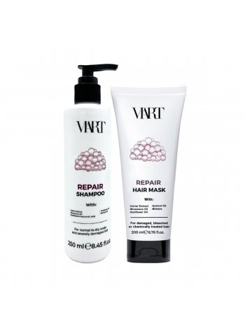 Набір VIART DUO with Caviar Extract шампунь і маска для відновлення і розгладжування волосся, 250+200 мл