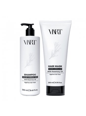 Набір проти випадіння VIART DUO with Rosemary Oil шампунь і маска для для сухого і нормального волосся, 250+200 мл