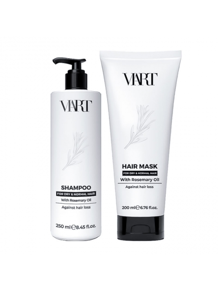 Набор против выпадения VIART DUO with Rosemary Oil шампунь и маска для сухих и нормальных волос, 250+200 мл