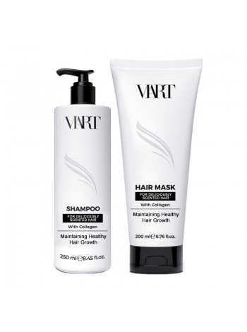 Набор VIART DUO with Collagen шампунь и маска для легкого расчесывания поврежденных волос, 250+200 мл