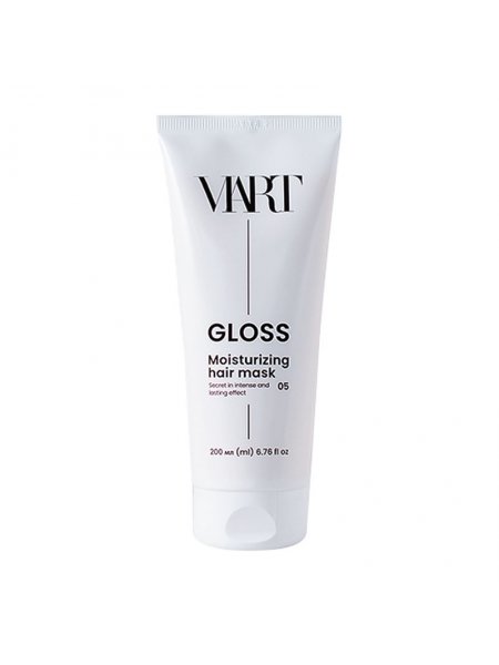 Кератиновая маска Viart Hair Mask Gloss для глубокого увлажнения волос, 200 мл