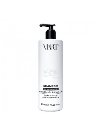 Кератиновый шампунь VIART Shampoo with Keratin & Argan Oil для окрашенных волос, 250 мл