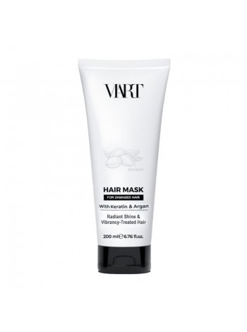 Кератинова маска VIART Hair Mask with Keratin & Argan Oil для фарбованого волосся, 200 мл