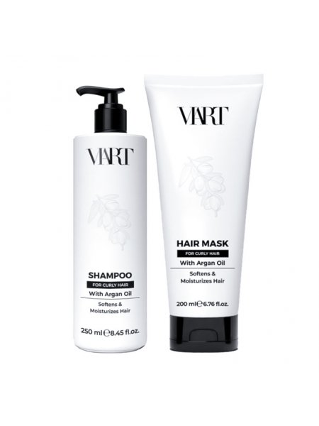 Набор VIART DUO with Argan Oil увлажняющий шампунь и маска для вьющихся волос, 250+200 мл