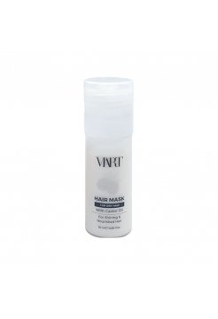 Відновлююча маска VIART Hair Mask with Castor Oil для зволоження і живлення сухого волосся, пробник 25 мл