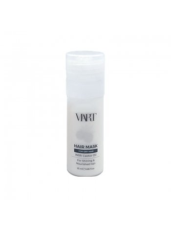 Восстанавливающая маска VIART Hair Mask with Castor Oil для увлажнения и питания сухих волос, пробник 25 мл