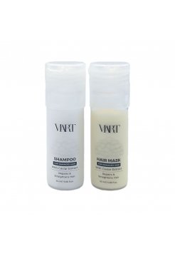 Набір VIART DUO with Caviar Extract шампунь і маска для відновлення і розгладжування волосся, пробники 2x25 мл