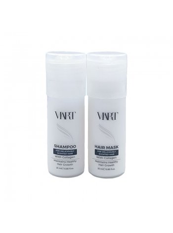 Набор VIART DUO with Collagen шампунь и маска для легкого расчесывания поврежденных волос, пробники 2x25 мл
