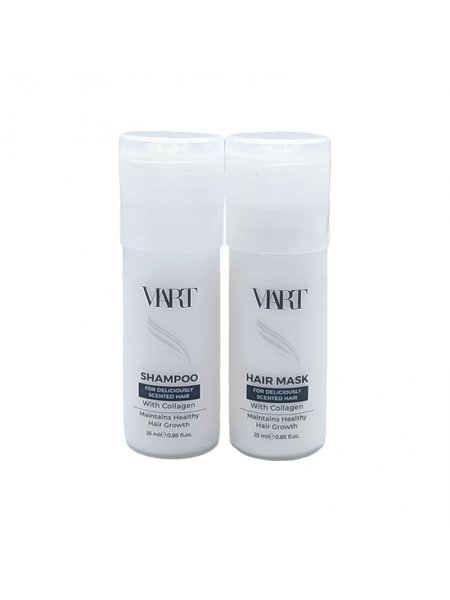 Набор VIART DUO with Collagen шампунь и маска для легкого расчесывания поврежденных волос, пробники 2x25 мл