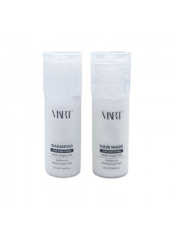 Набір VIART DUO with Argan Oil зволожуючі шампунь і маска для кучерявого волосся, пробники 2x25 мл