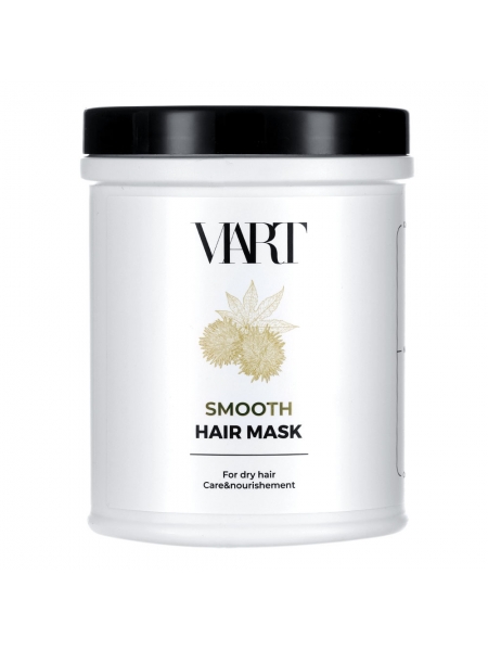 Восстанавливающая маска VIART Hair Mask with Castor Oil для увлажнения и питания сухих волос, 1000 мл